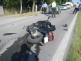 3 Dopravní nehoda OA a moto, České Budějovice - 1. 7. 2014 (1).jpg
