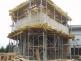 Stavba stanice, část budovy někdejšího operačního střediska, květen roku 2004