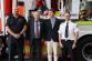 mjr. Ing. Michal Pathy, George Patton Waters, John Galloway, plk. Ing. Pavel Musil.JPG