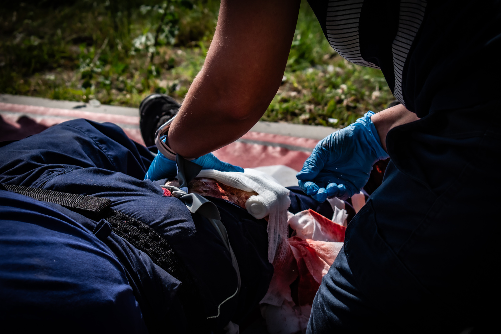 014-Taktické cvičení složek IZS z Mělnicka zaměřené na záchranu osob po destrukci objektu.jpg