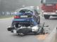 1 Dopravní nehoda OA a motorka, Jindřichův Hradec - 30. 4. 2014 (2)