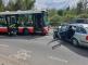 1 Dopravní nehoda autobusu s osobním vozem