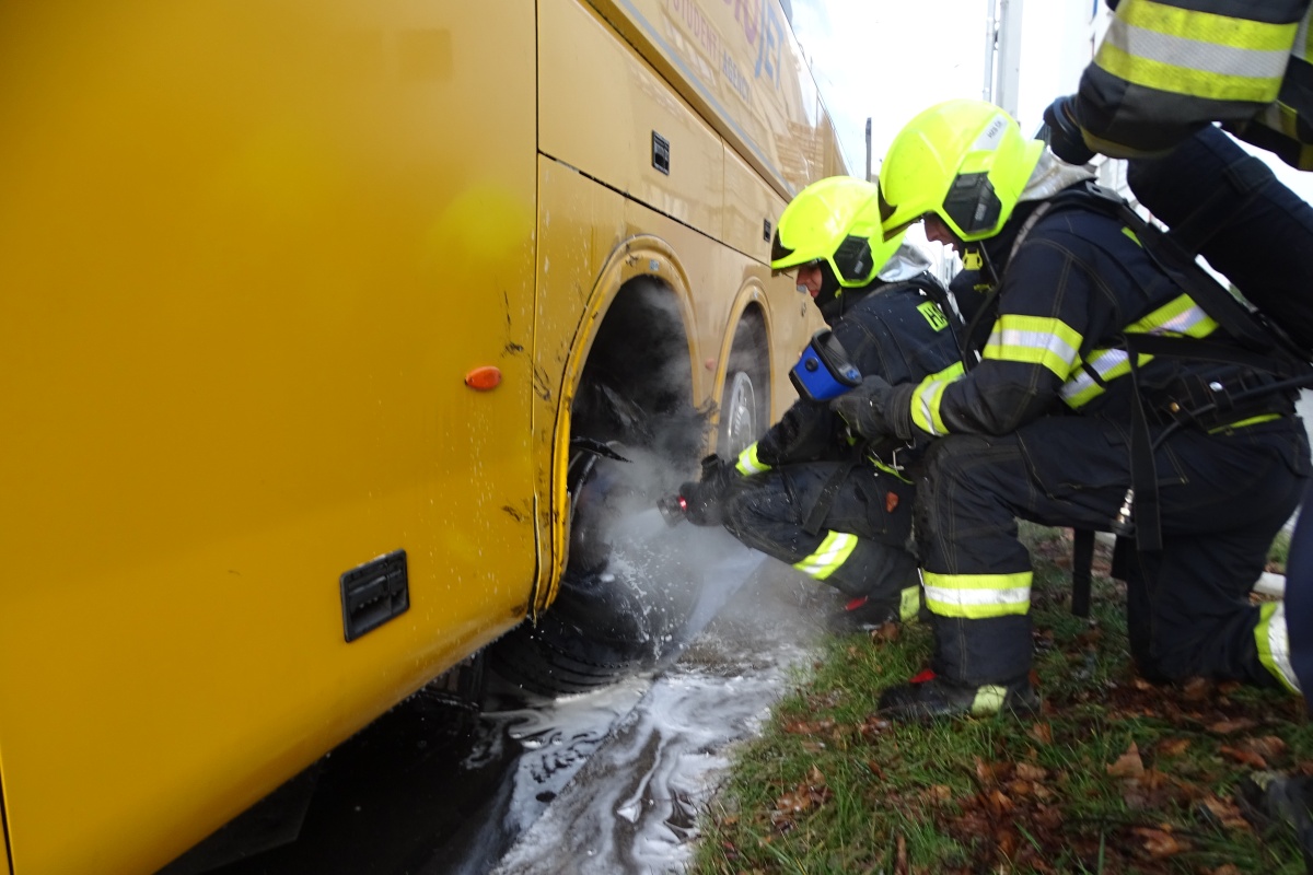 1 Požár autobusu