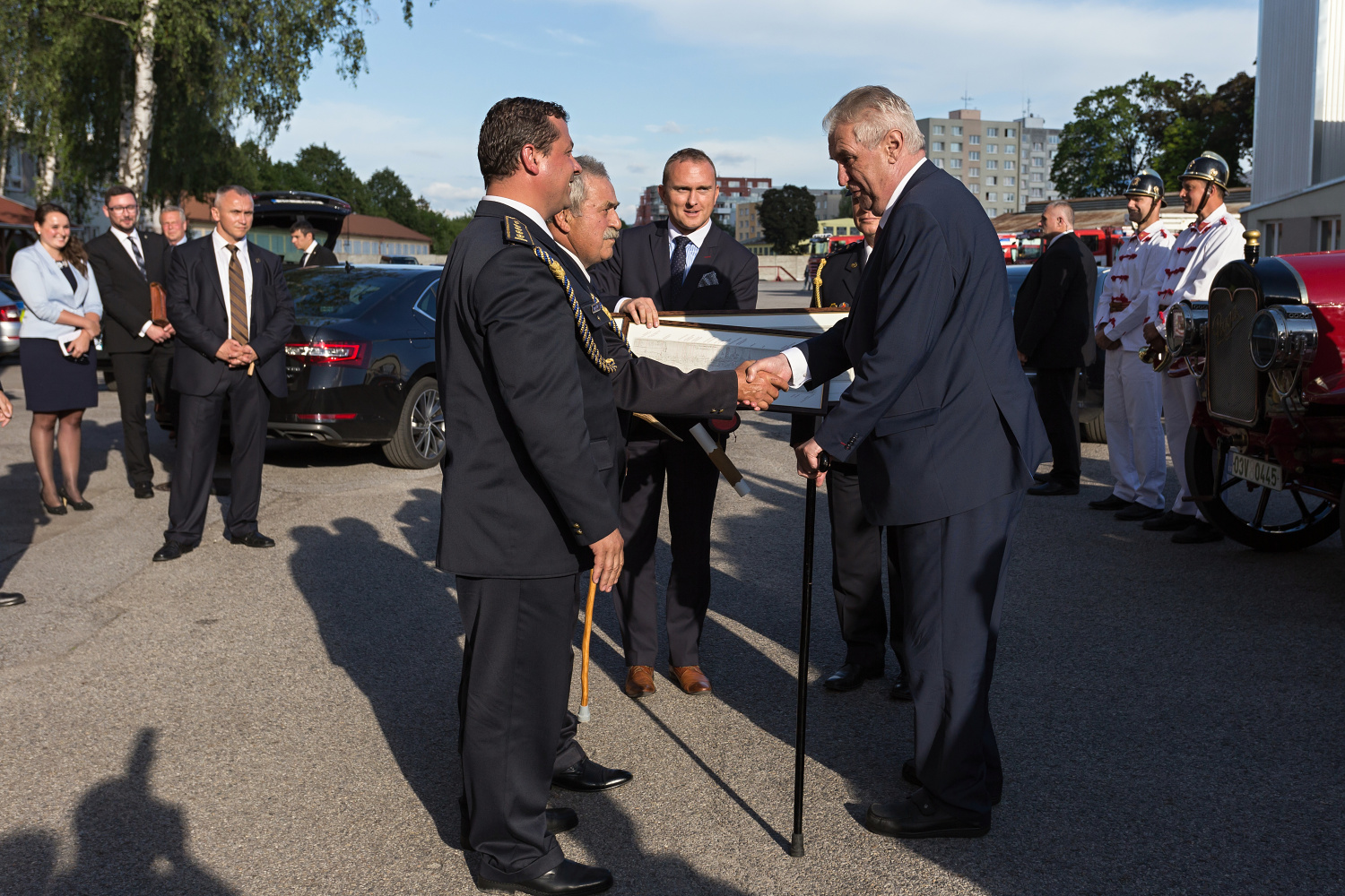 11 Návštěva prezidenta ČR v Českých Budějovicích - 1. 6. 2016 (28).JPG
