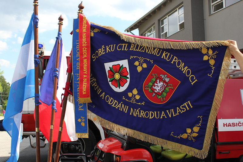 12 Žehnání praporu, Frymburk - 13. 6. 2014 (6).JPG