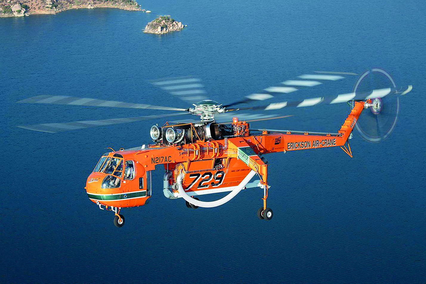 Obr. 2 Erickson S-64E (Zdroj: https://www.heliopsmag.com)