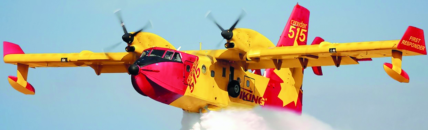 Obr. 5 Canadair 515 (Zdroj: https://aeralfirefighter.vikingair.com)