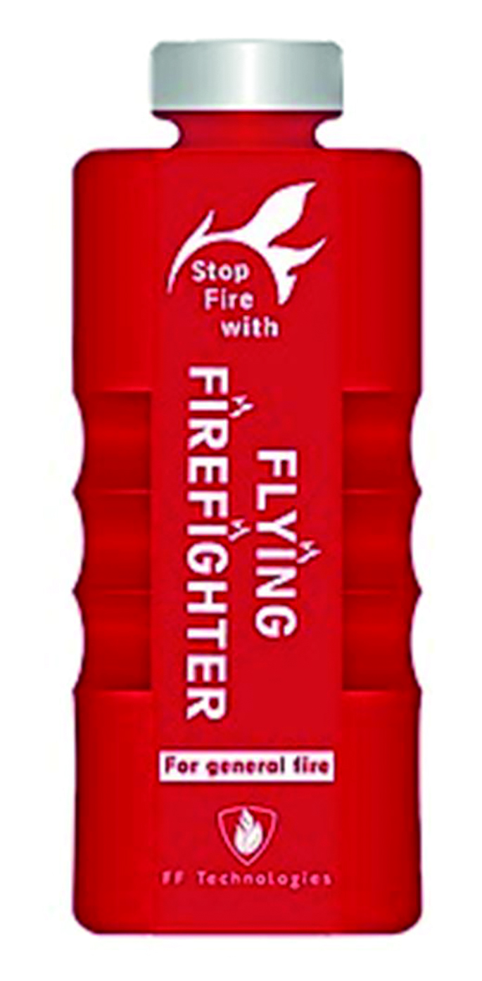 Obr. 8 Produkt společnosti FF Technologies s označením Flying Firefighter