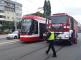 2023-08-30-DN tramvaj x chodec, Palackého třída/DN Brno (2)