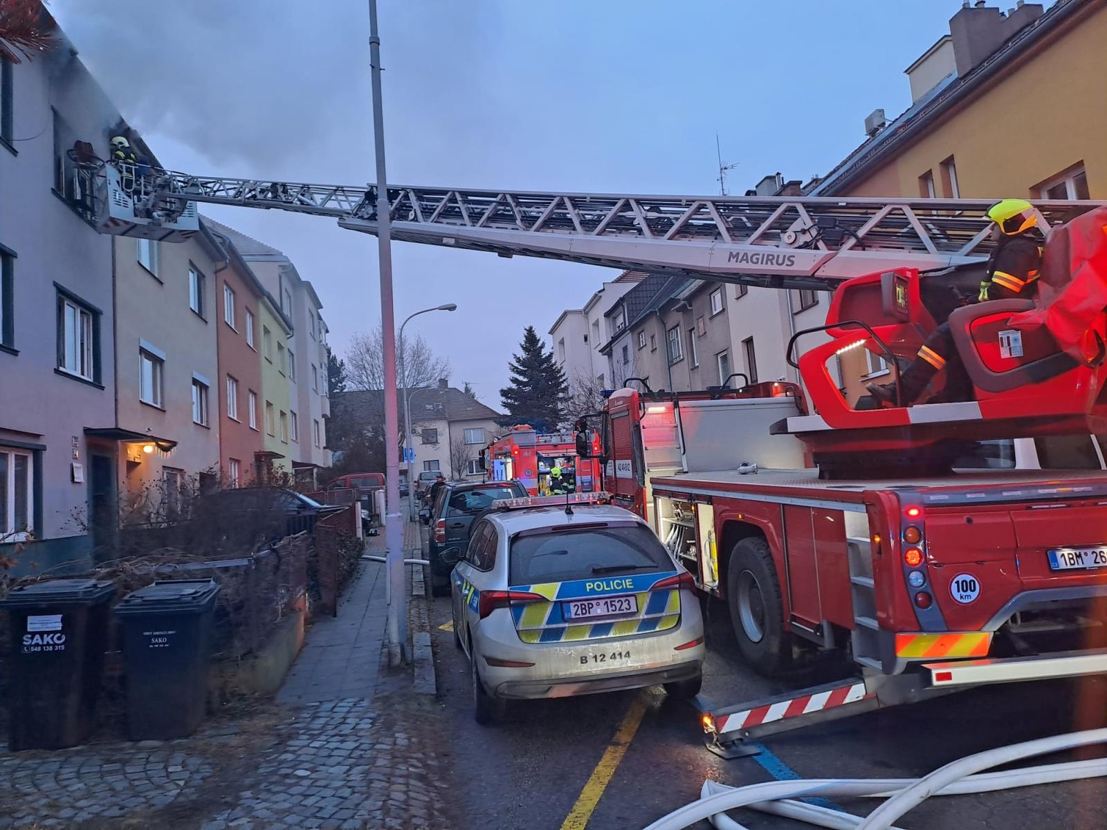 2026-02-07 Požár bytu, Brno, Hromádkova/4.jpeg