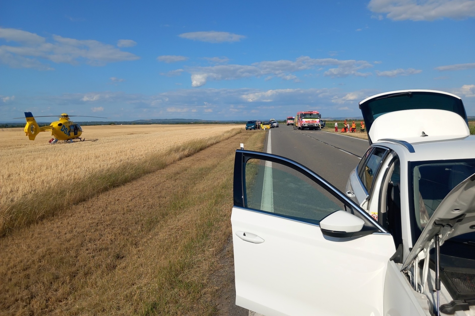 2026-07-24 DN 2 OA na silnici I-53 u Pohořelic (2).jpg
