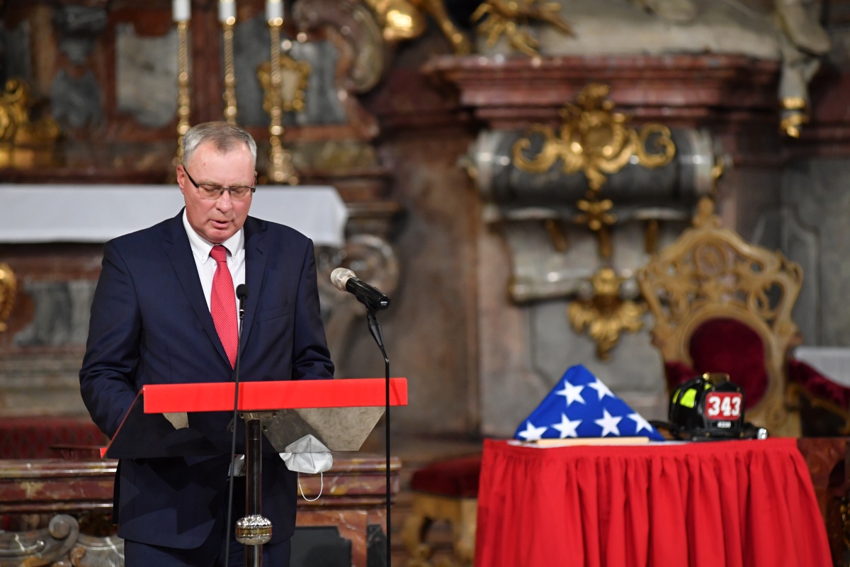 27 Uctění památky amerických hasičů
