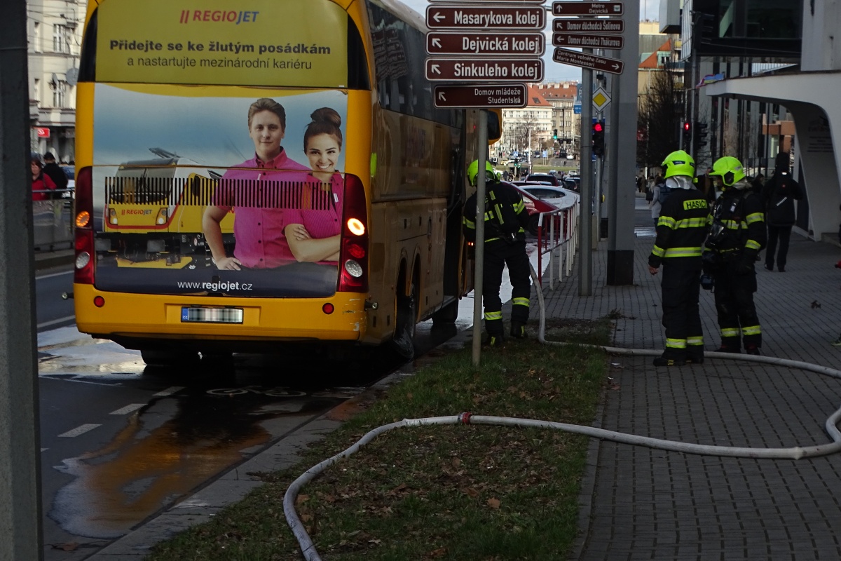 3 Požár autobusu