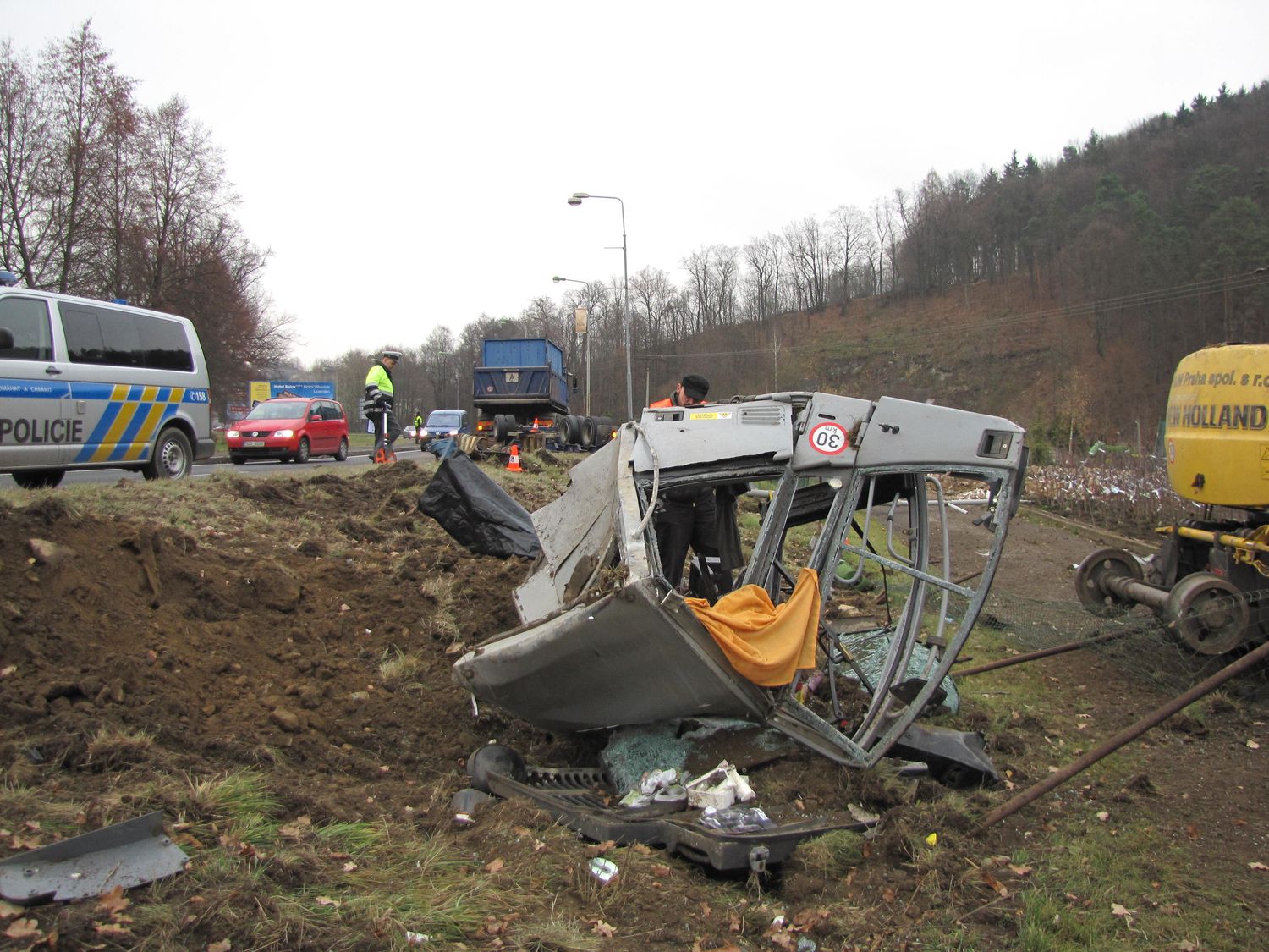 4 Dopravní nehoda, Český Krumlov - 15. 11. 2013 (1).JPG