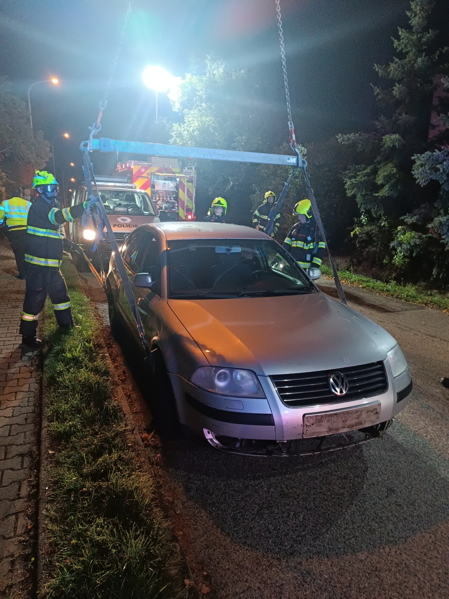 4 Vyproštění osobního automobilu