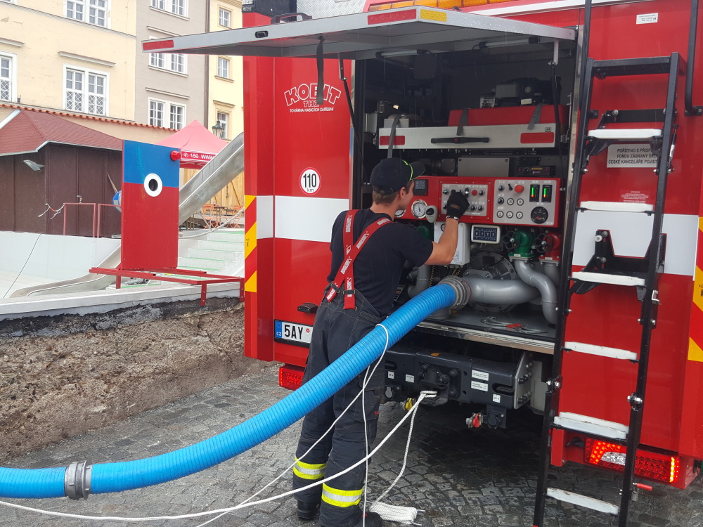 4 zkouška požární nádrže