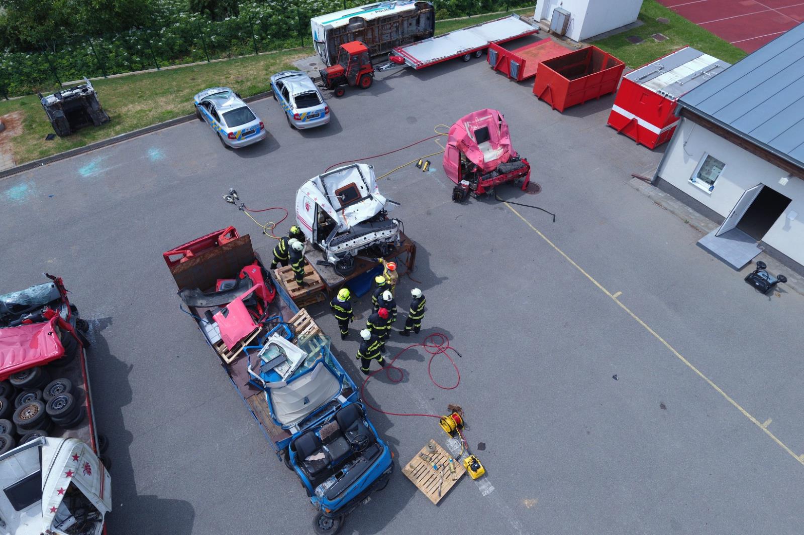 49_Rescue meeting 2021_pohled na stanoviště z dronu (4).JPG