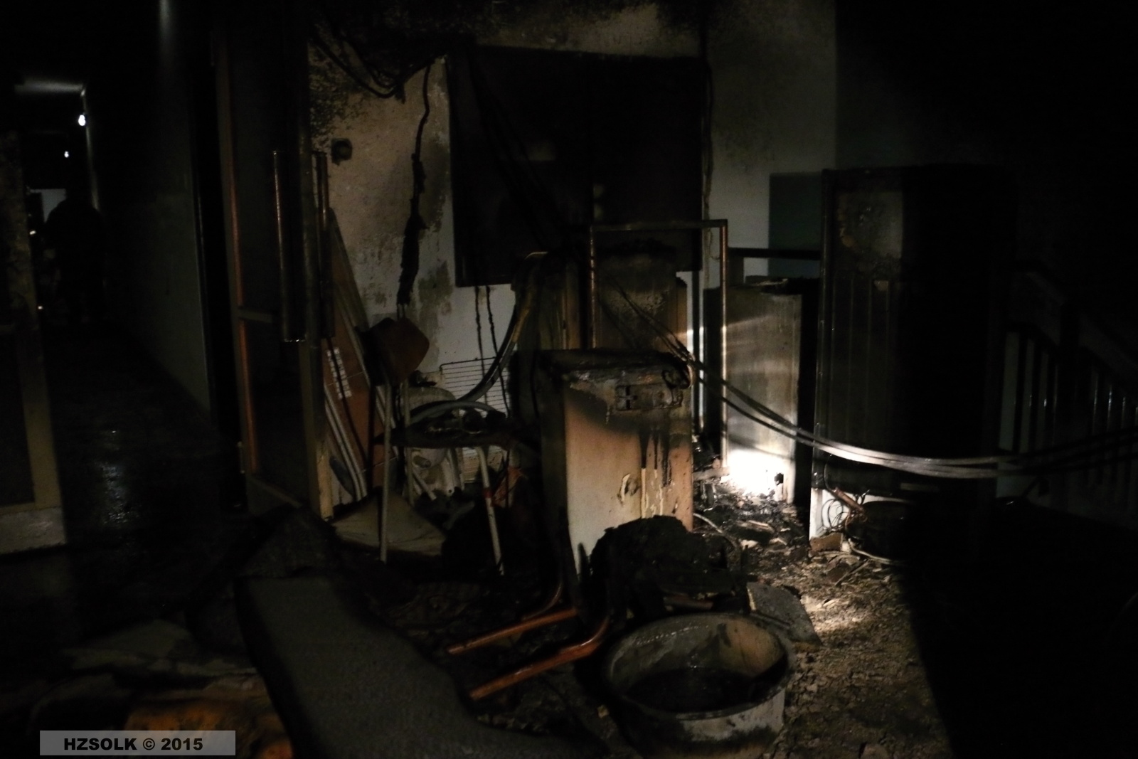 7 9-2-2015 Požár na ubytovně v Lutíně (5).JPG