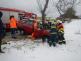 7 Dopravní nehoda OA, Petrovice - 5. 1. 2015 (2)