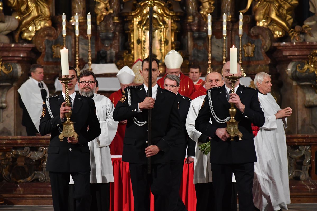 7 Mše svatá ku cti sv. Floriána - Den hasičstva
