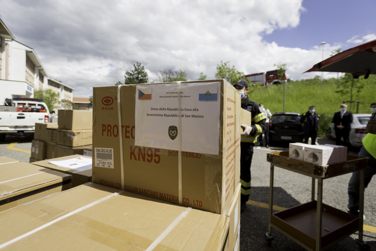 8 Humanitární pomoc lidu Republiky San Marino
