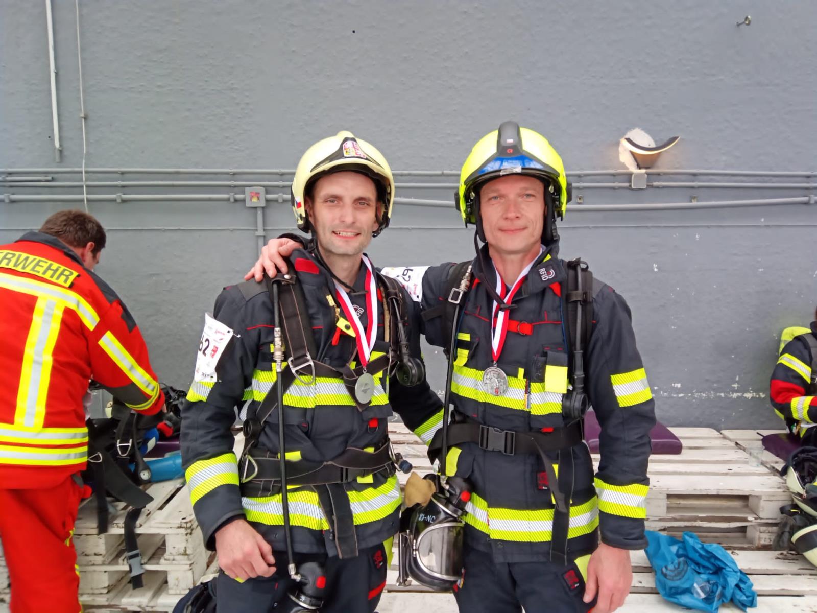 Bronz z Berlína přivezli liberečtí hasiči