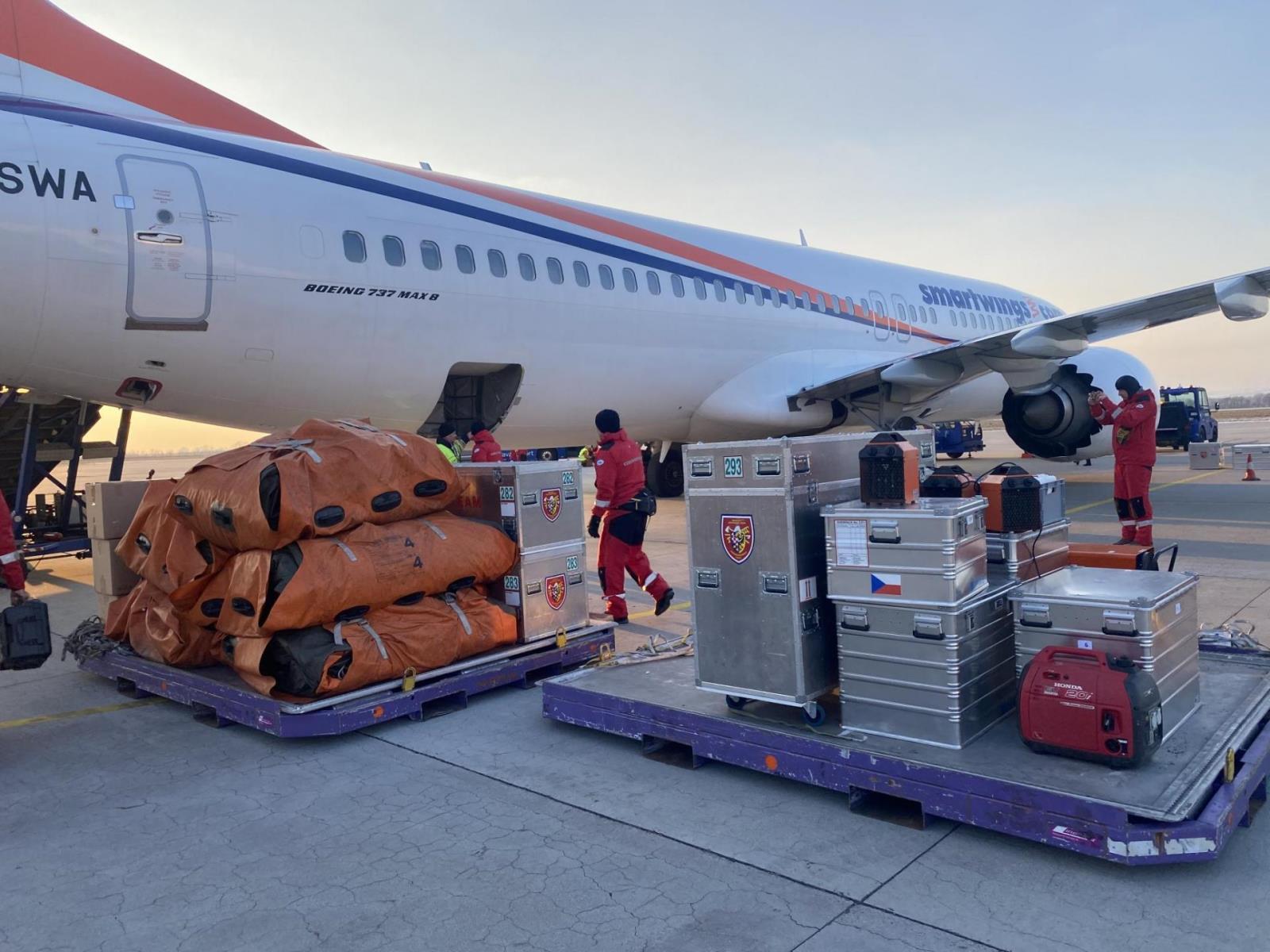 Český USAR tým odletěl pomáhat do Turecka