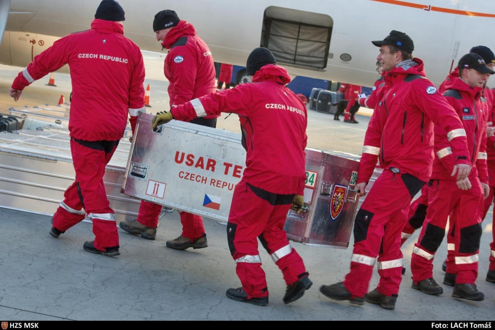 Český USAR tým odletěl pomáhat do Turecka