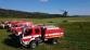 Cvičení - požár lesa, Chvalšiny - 4. 10. 2018 (12)