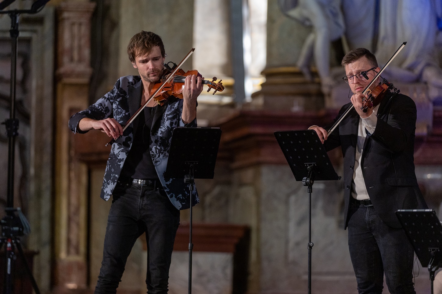 De Facto Quartet zahrál na počest hasičům v chrámu sv. Mikuláše