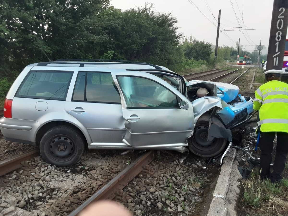 Dopravní nehoda Most, ulice Železničářů