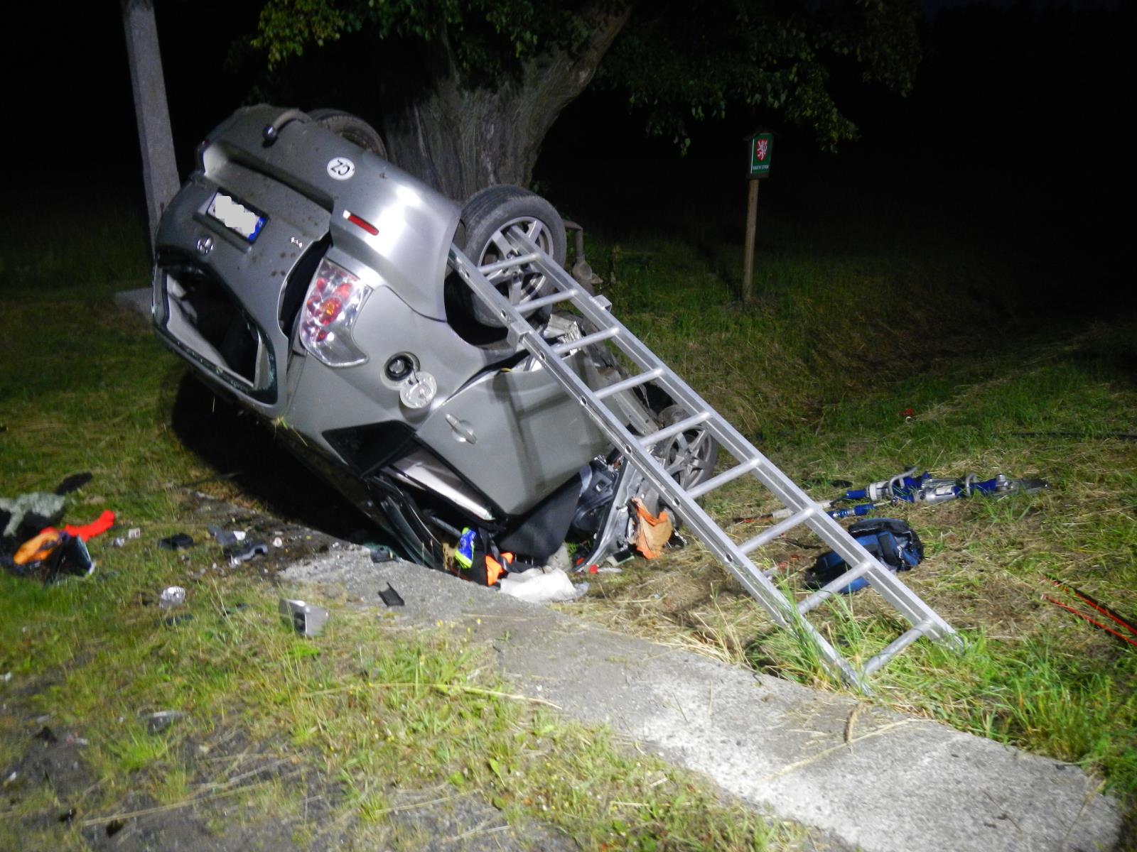 Dopravní nehoda OA, Hodušín - 15. 6. 2020 (2).JPG