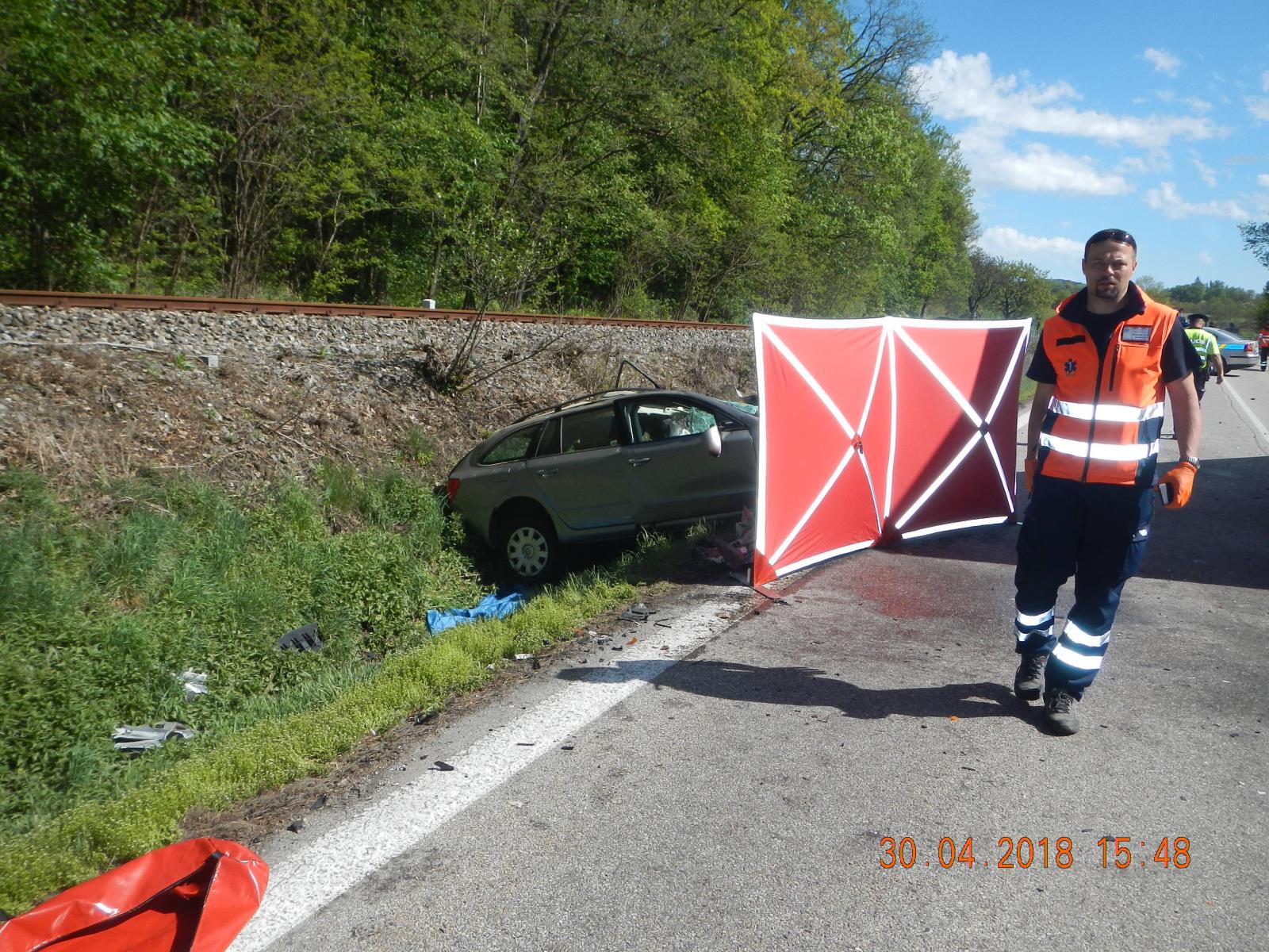 Dopravní nehoda OA a NA, Strunkovice nad Volyňkou - 30. 4. 2018 (1).JPG