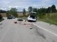Dopravní nehoda OA a motorky, Sudoměřice u Tábora - 23. 7. 2017 (2)