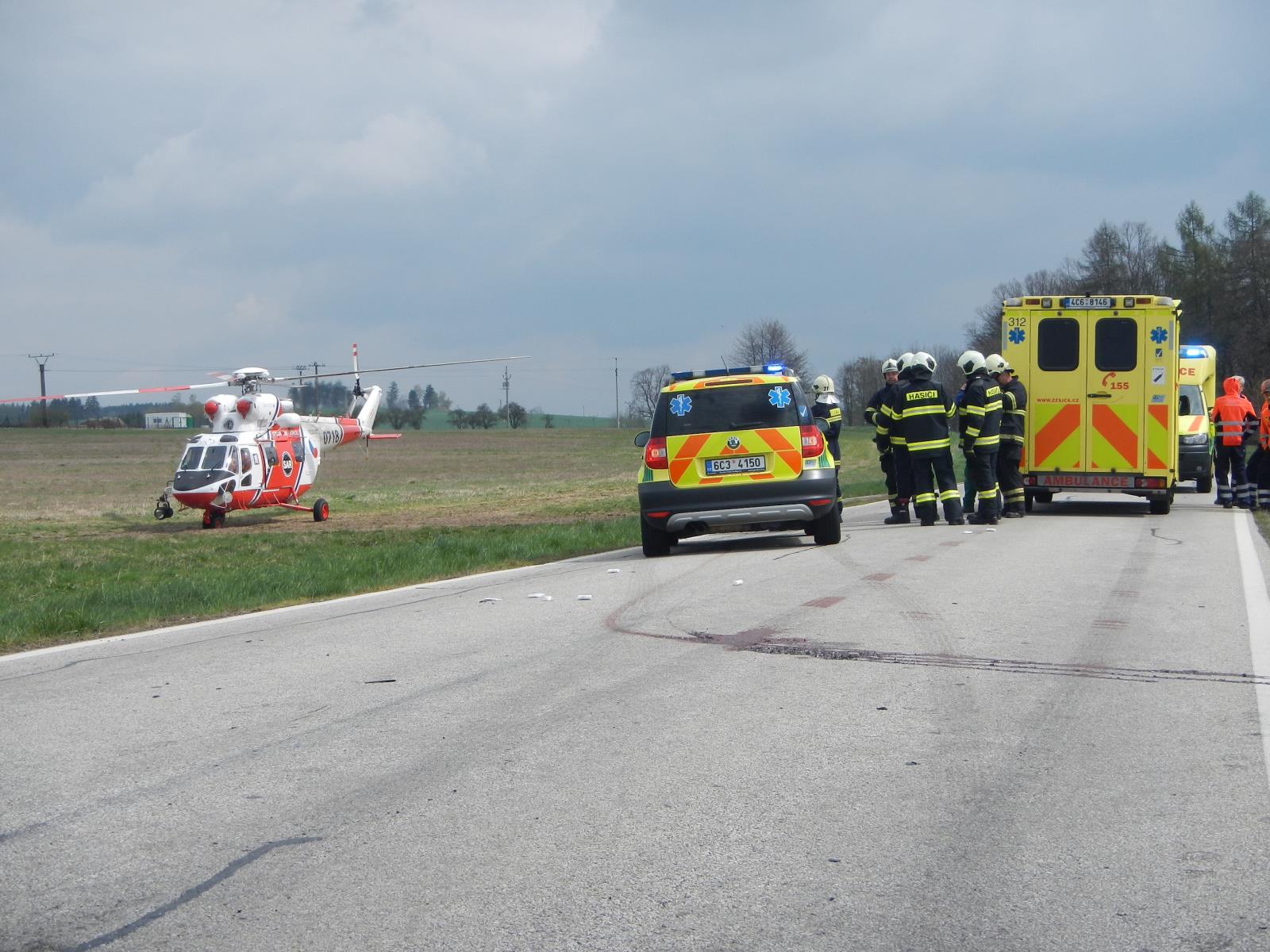 Dopravní nehoda motorky a OA, Nová Bystřice - 14. 4. 2017 (9).JPG