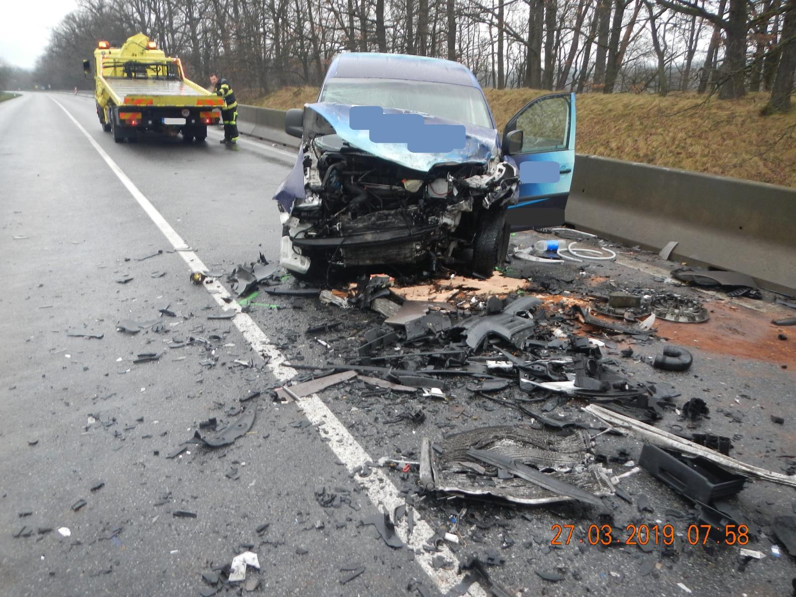 Dorpavní nehoda 2 OA, Hluboká nad Vltavou - 27. 3. 2019 (2).JPG