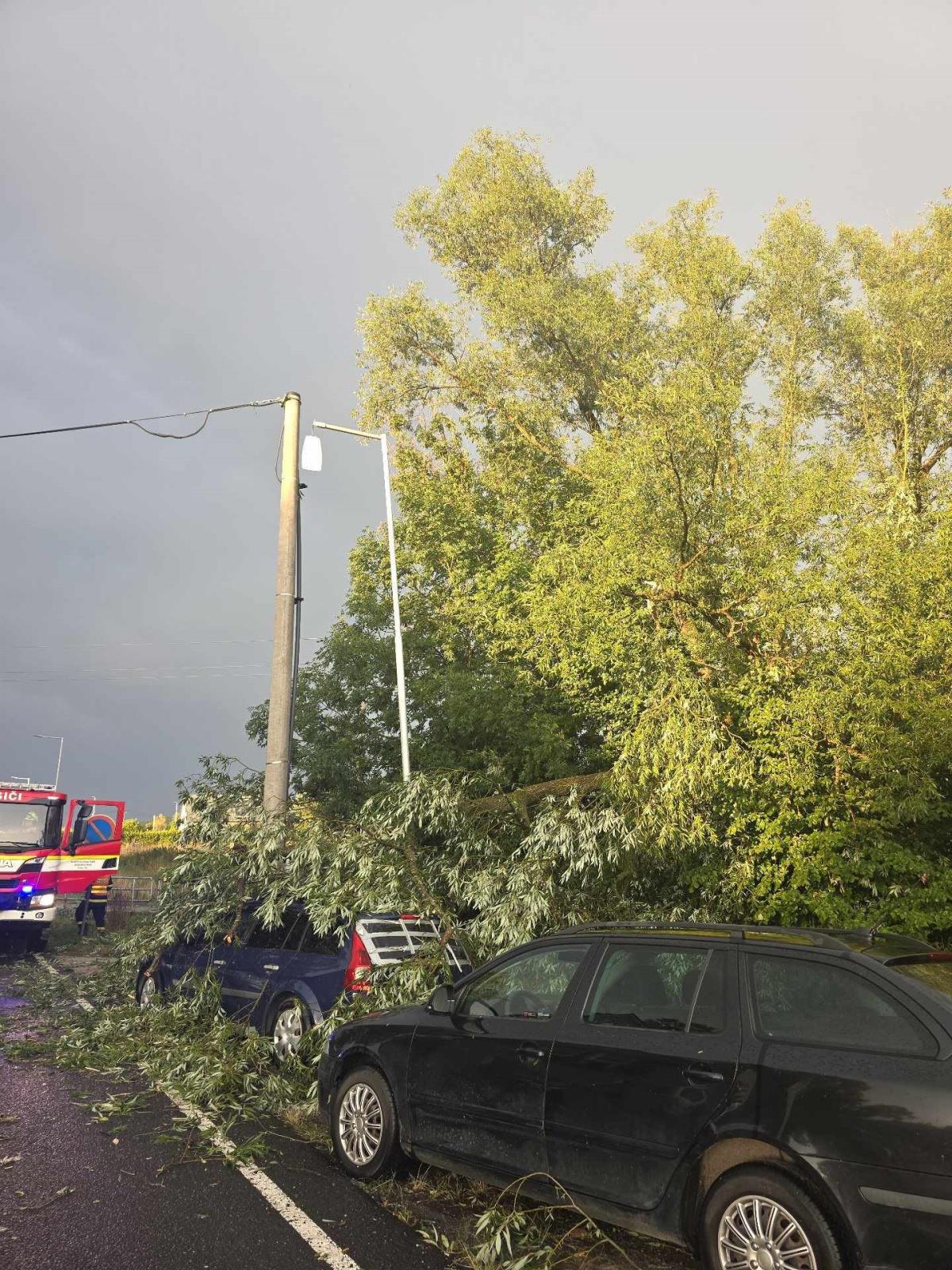 Foto bouřky – zásahy LK