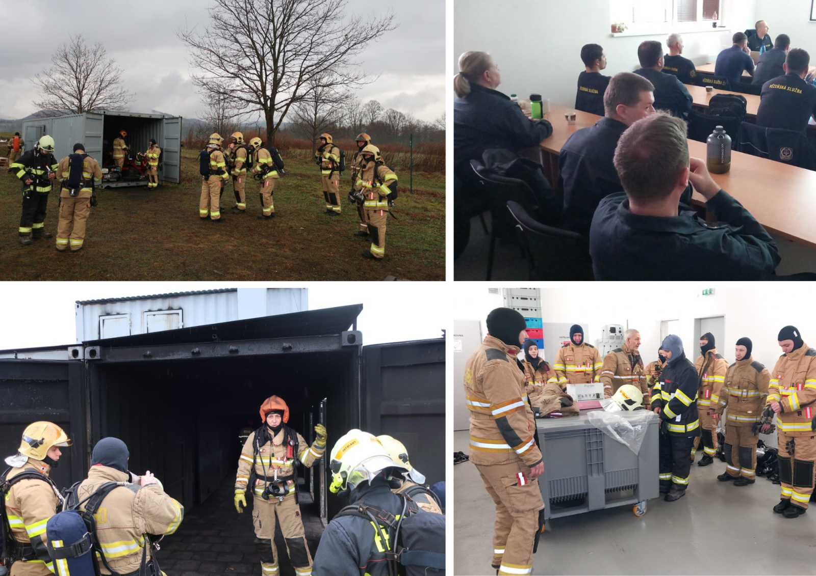 Foto z výcviku, autor: Vazební věznice Liberec