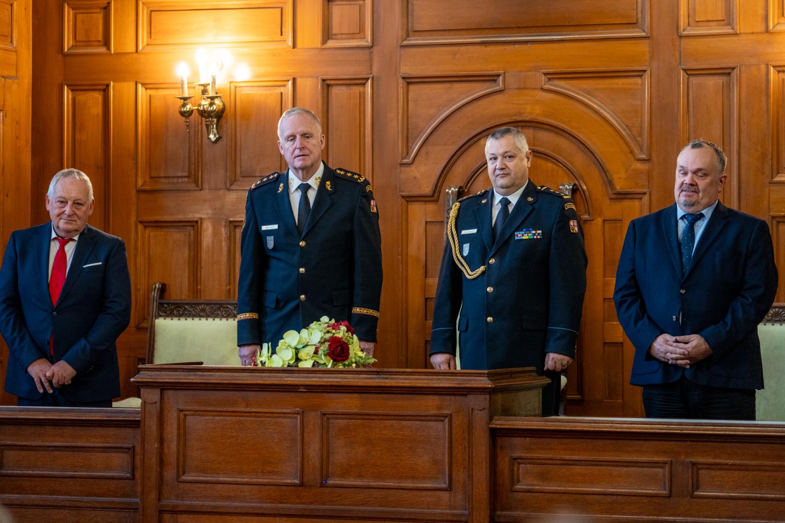 Foto ze slavnostního ceremoniálu předávání medailí 2025