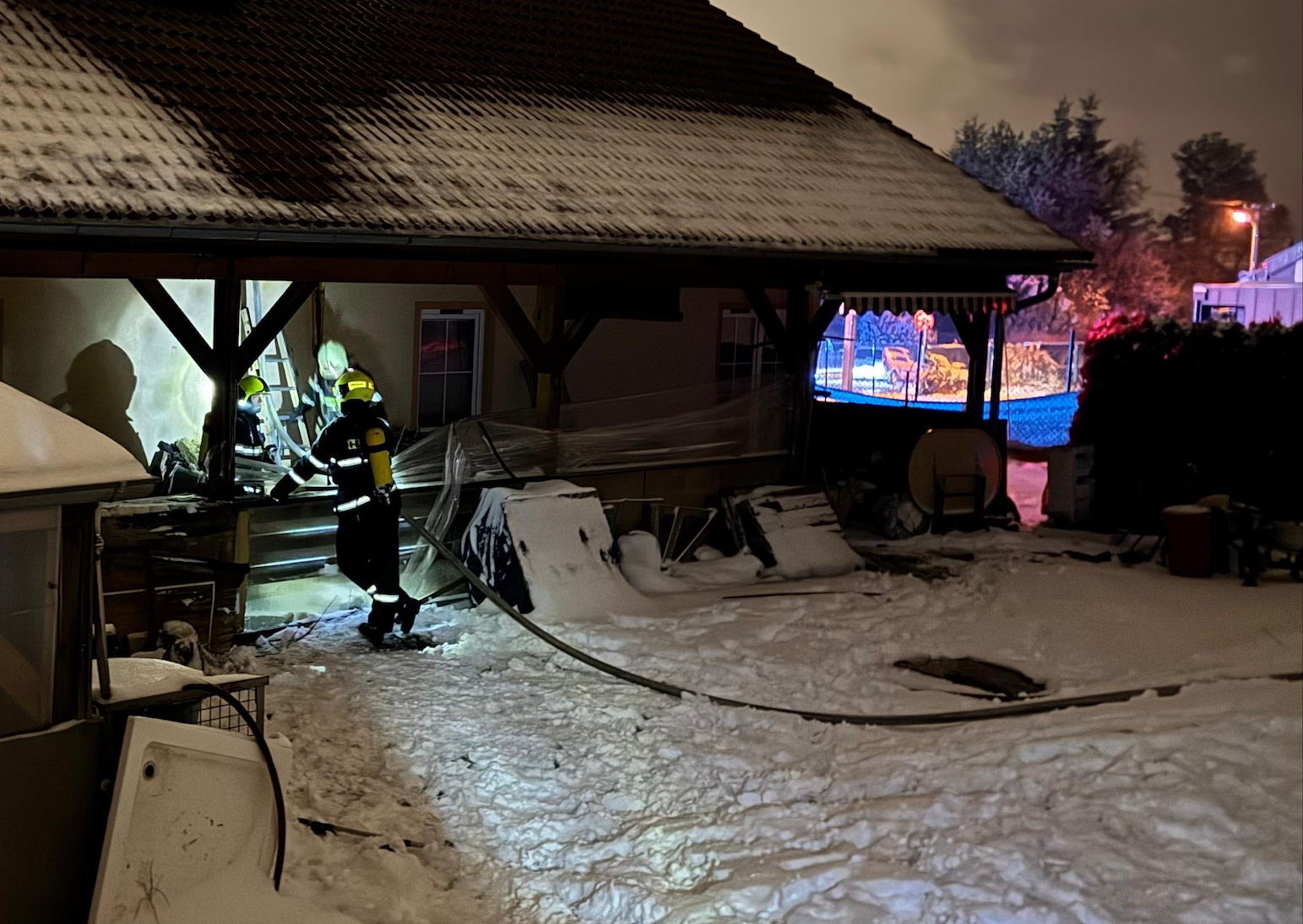Foto ze zásahu