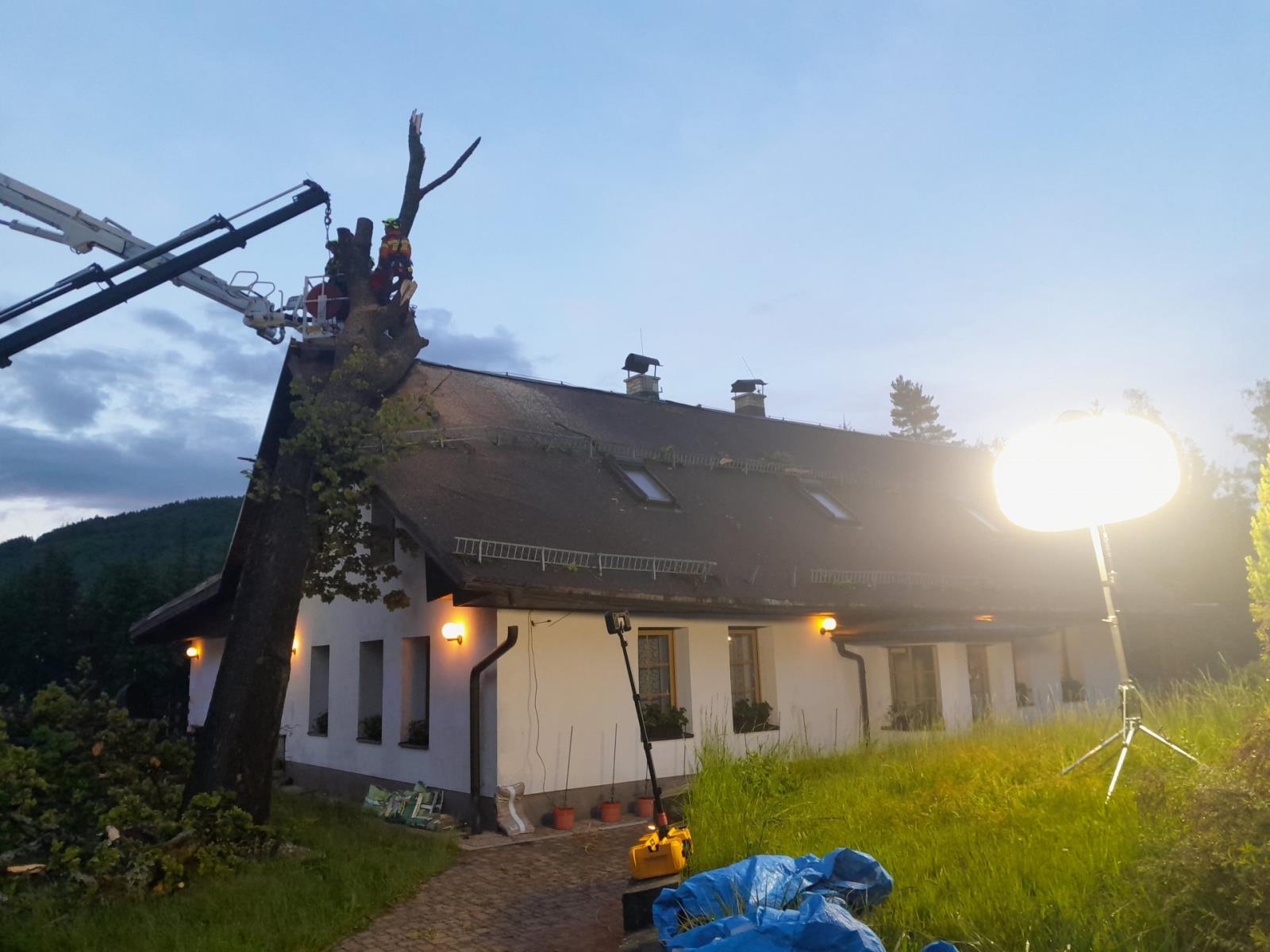 Foto ze zásahu