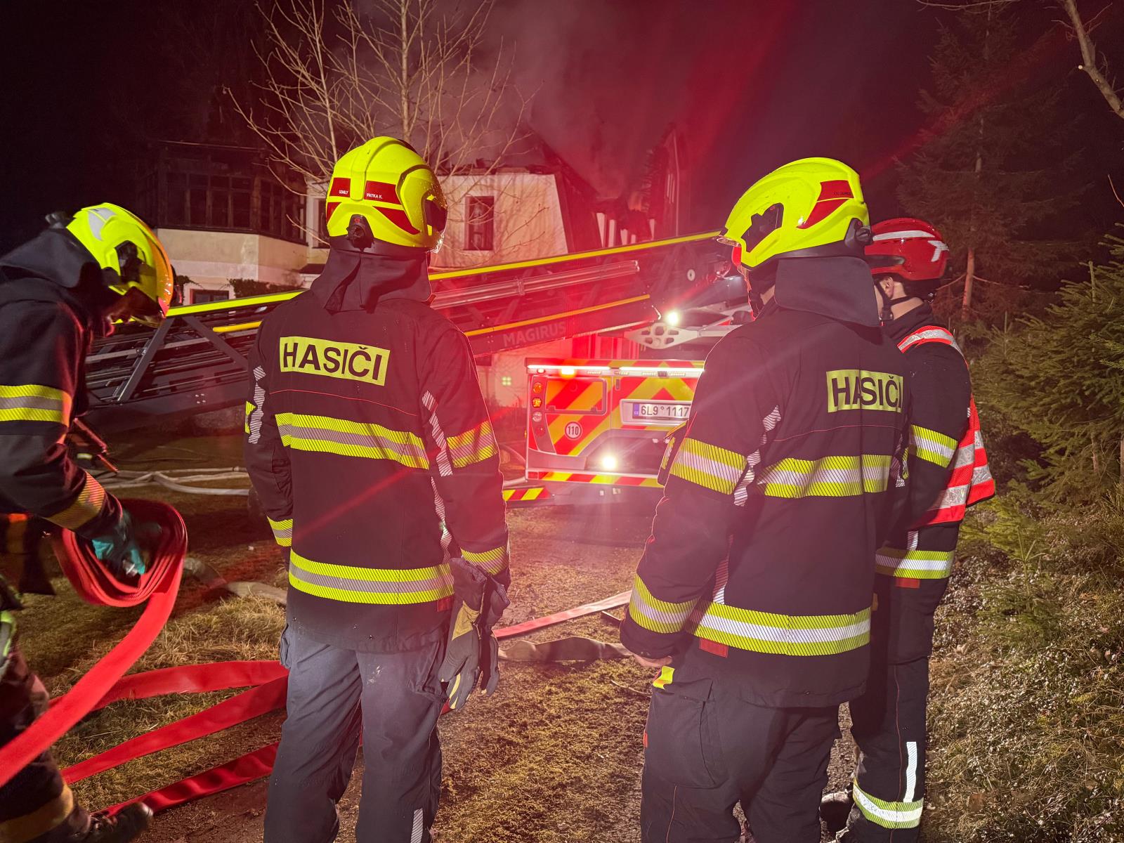 Foto ze zásahu