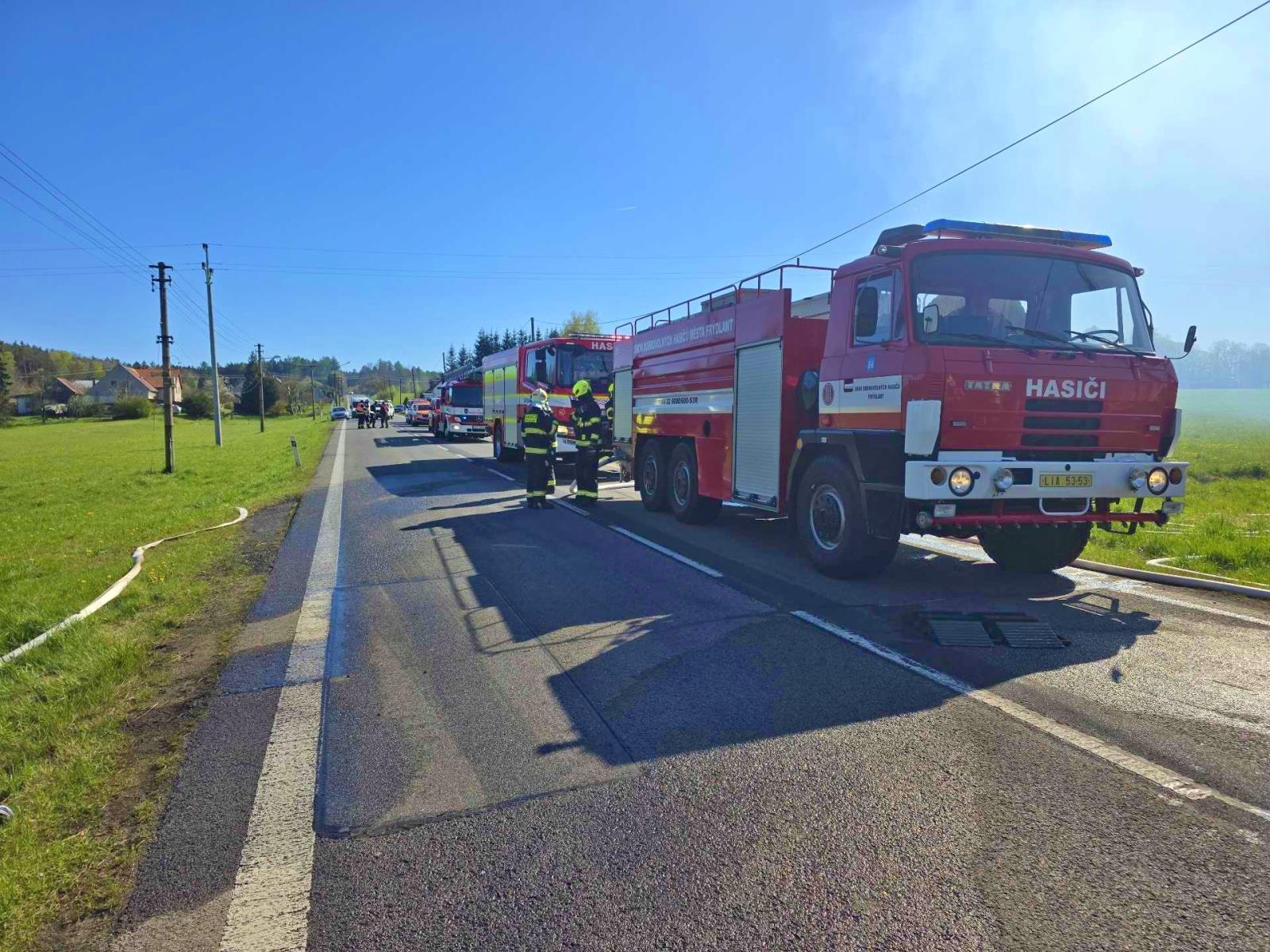 Foto ze zásahu