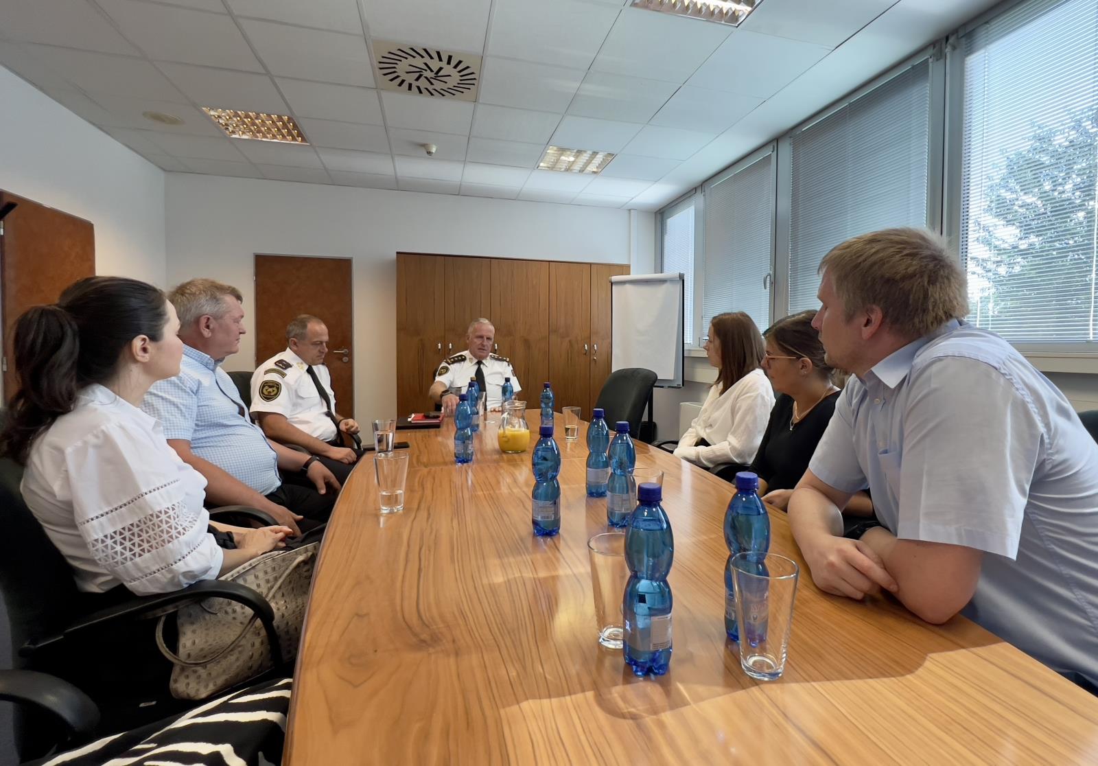 Generální ředitelství HZS ČR přivítalo delegaci kolegů ze Slovenska