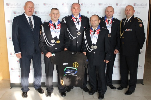 Hejtman poděkoval hasičským sportovcům