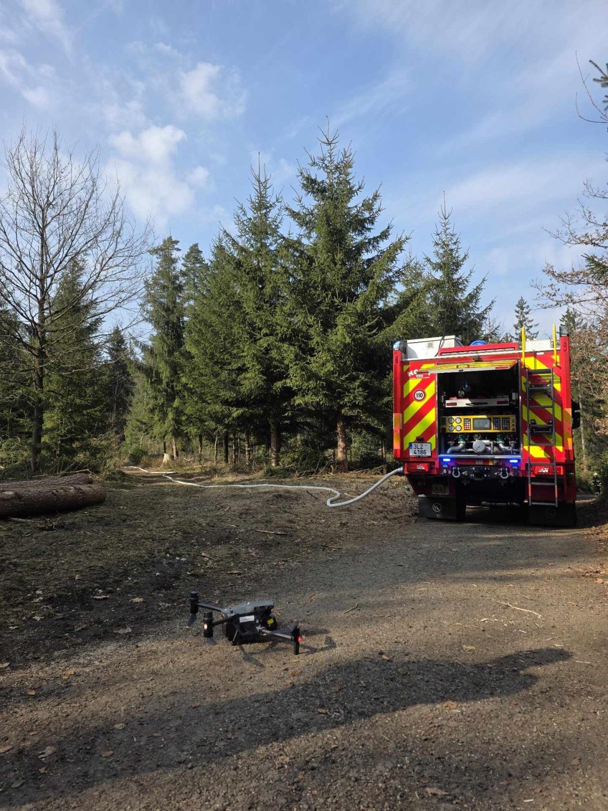 Ilustrační foto, foto ze zásahů, březen 2026