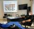 Instruktor kpt. Mgr. Jiří Urban během přednášky