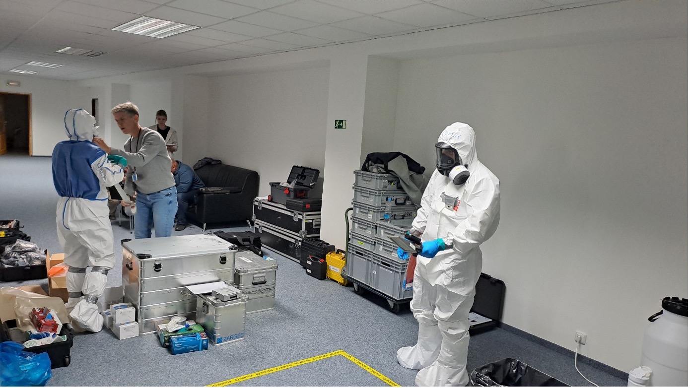 Koordinovaná spolupráce složek IZS při řešení incidentu se zneužitím jaderného materiálu