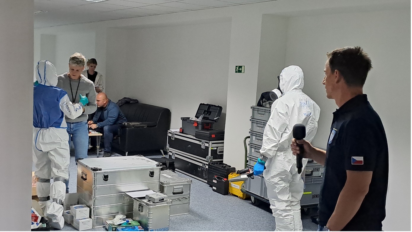 Koordinovaná spolupráce složek IZS při řešení incidentu se zneužitím jaderného materiálu