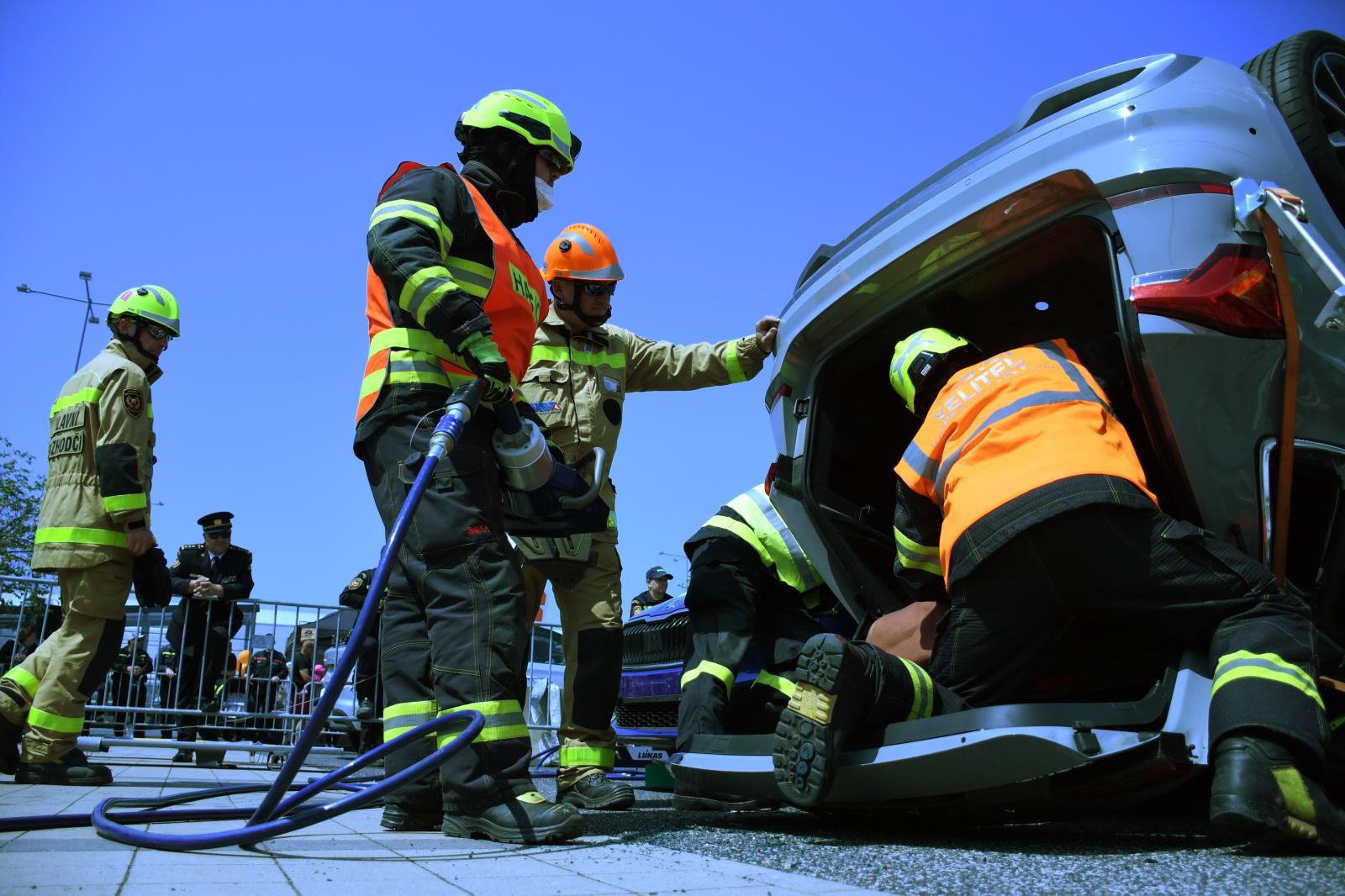 Krajská soutěž ve vyprošťování u dopravních nehod 2023